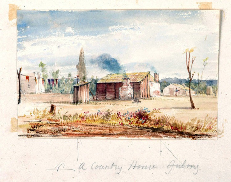 Country house Geelong courtesy State Library of Victoria