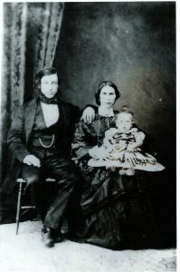 Bridget Hartigan/Downey/Hine and daughter Caroline c. 1862